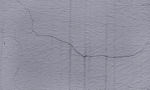外壁のひび割れ